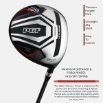 PGF Men's 11-Piece Complete Golf Club Set