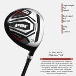 PGF Men's 11-Piece Complete Golf Club Set