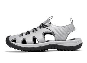 Ybberik Men's Anti-Slip Golf Sandals - Grey