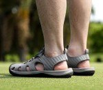 Ybberik Men's Anti-Slip Golf Sandals - Grey