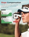 Slope Golf Rangefinder - 1200 Yards with Vibration