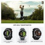 Garmin Approach S44 Golf GPS Smartwatch - Silver/Black