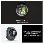 Garmin Approach S44 Golf GPS Smartwatch - Silver/Black