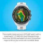 Garmin Approach S70 42mm GPS Golf Watch - White