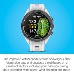 Garmin Approach S70 42mm GPS Golf Watch - White