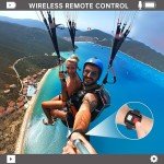 4K Action Camera with LCD, 5X Zoom, Waterproof