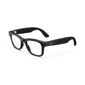 Ray-Ban Wayfarer Smart Glasses in Shiny Black