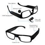 1080P HD Action Camera Glasses for Outdoor Sports