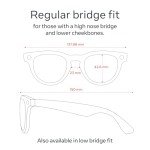 Meta Headliner Polarized Round Sunglasses - Black/G15 Green