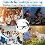 1080P HD Action Camera Glasses for Outdoor Sports