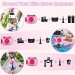 GKTZ Waterproof Kids Camera for Age 3-12