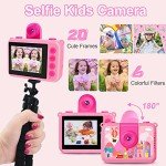 GKTZ Waterproof Kids Camera for Age 3-12