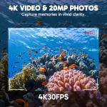 AKASO EK7000 Pro 4K Action Camera Bundle