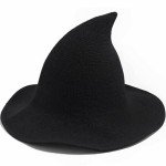 Wool Witch Hat for Halloween and Everyday Wear