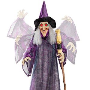 Wicked Wanda Winterbeary Animatronic Figure for Halloween