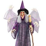 Wicked Wanda Winterbeary Animatronic Figure for Halloween