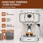 SUMSATY 20 Bar Espresso Machine with Frother