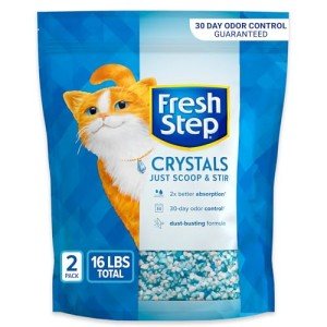 Fresh Step Scented Cat Litter Crystals - 2 Pack