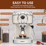 SUMSATY 20 Bar Espresso Machine with Frother