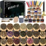 Witchcraft Supplies Kit for Beginners - 86 PCS