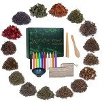 Wicca Ritual Herb Kit with Magic Candles
