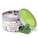 Healing Crystal Candle for Energy Cleansing & Manifestation