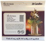 20 Mini Chime Candles in Assorted Colors