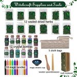 Witchcraft Kit: Spells, Herbs, Crystals & Candles