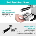 CASABREWS 20 Bar Espresso Machine with Frother