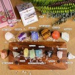 17-Piece Chakra Stones and Crystals Set