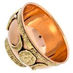 Triple Moon Copper Offering Bowl for Rituals