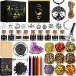 56-Piece Witchcraft Supplies Kit for Beginners
