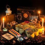 Witchcraft Spell Kit with Crystals and Herbs