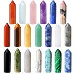 20 PCS Healing Crystal Set for Meditation & Energy