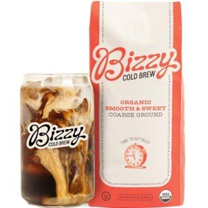 Bizzy Organic Cold Brew Coffee - Smooth 100% Arabica