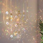 Colorful Crystal Suncatchers for Home & Garden