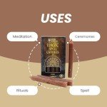 Gaia Magic Spell Chime Taper Candles, 20 pcs