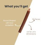 Gaia Magic Spell Chime Taper Candles, 20 pcs