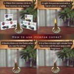 Trumiri Scented Incense Cone Variety Pack - 60 Count