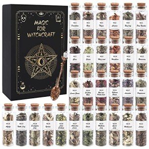 Herbal Magic Kit: 30 Dried Herbs for Beginners