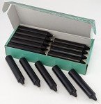 Black Taper Candles for Wiccan Rituals & Decor