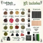 Wiccan Tools Starter Kit - 50 Piece Set
