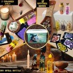 Ainswei Witch Spell Jar Kit - 145 PCS Tools