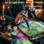 Ainswei Witch Spell Jar Kit - 145 PCS Tools