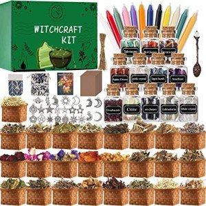 Beginner Witchcraft Kit with Crystals & Herbs