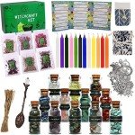Beginner Witchcraft Kit with Crystals & Herbs