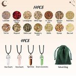 WELLPICK 41PCS Witchcraft Supplies Kit for Witches