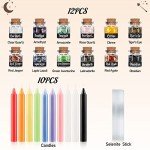 WELLPICK 41PCS Witchcraft Supplies Kit for Witches