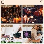 WELLPICK 41PCS Witchcraft Supplies Kit for Witches