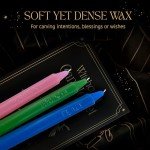 Witchcraft Colored Taper Candles - Set of 12